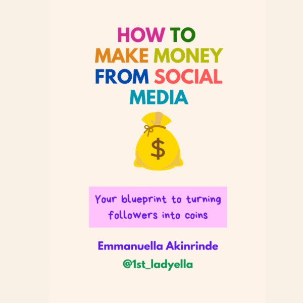 How to Make Money From Social Media (Preorder)