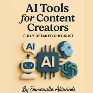 AI Tools For Content Creators (Preorder)
